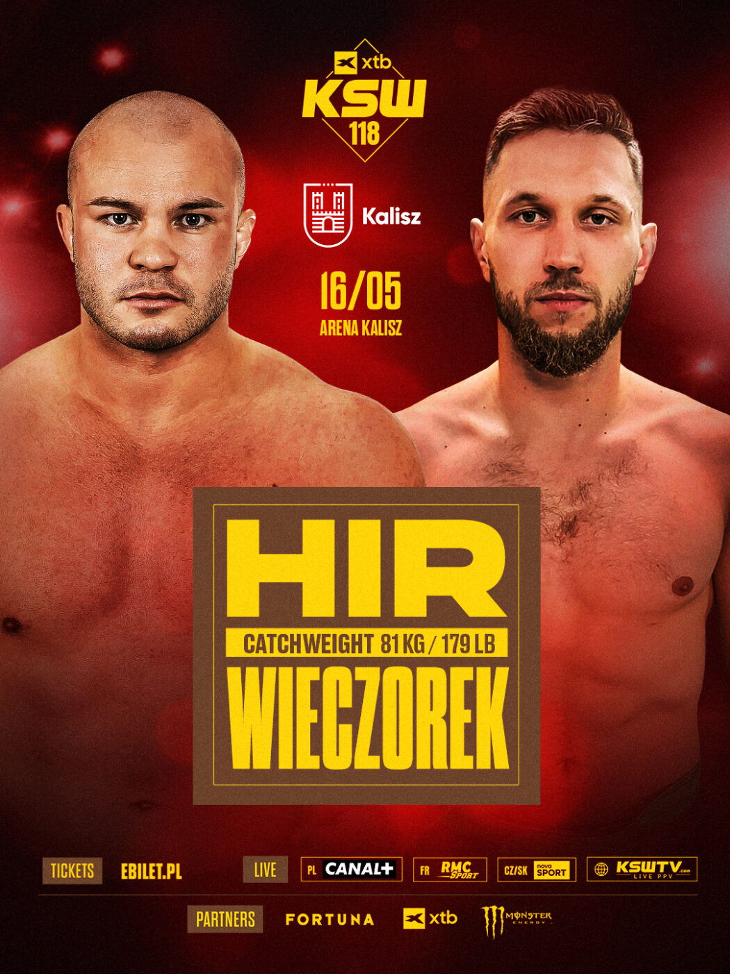 Michał Hir z nowym rywalem na galę KSW 118 w Kaliszu