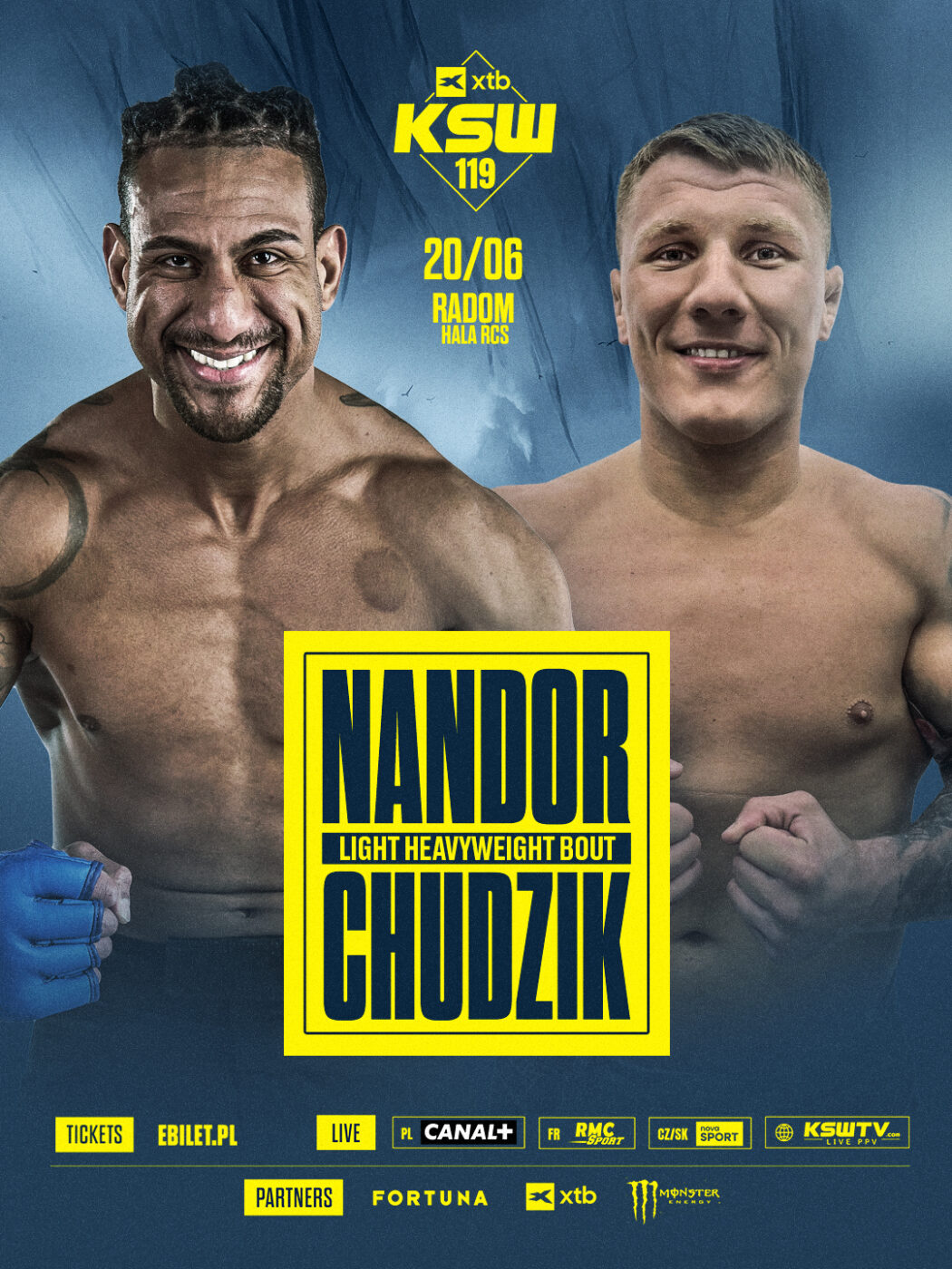 Jordan Nandor przywita w KSW niepokonanego Piotra Chudzika