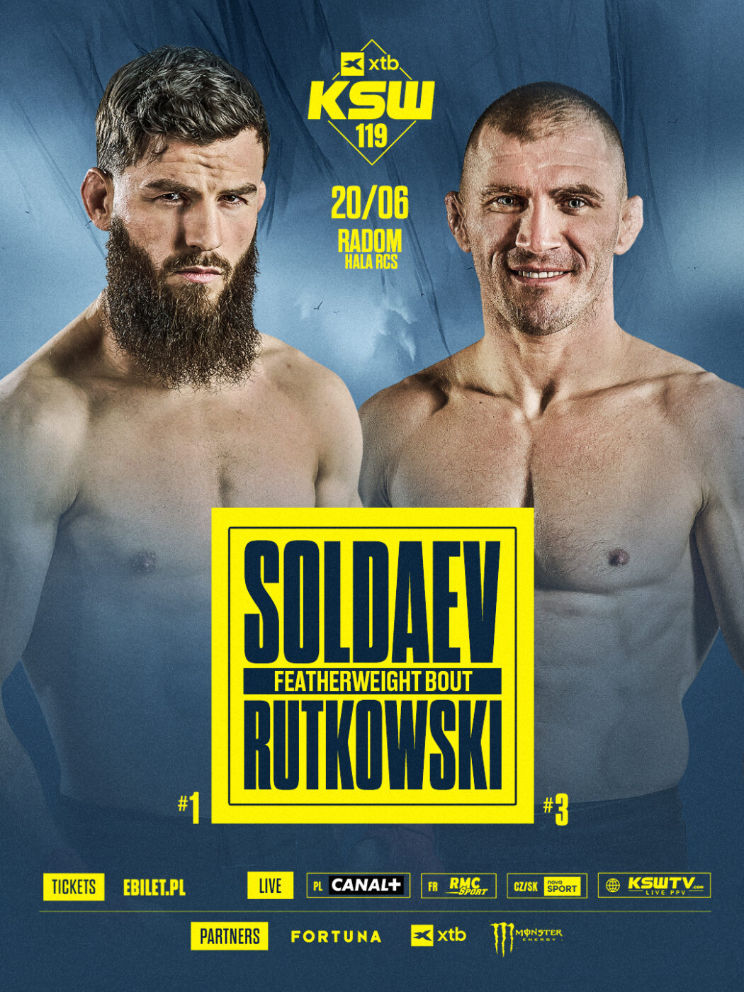 Wielki rewanż byłych pretendentów do pasa na gali KSW 119