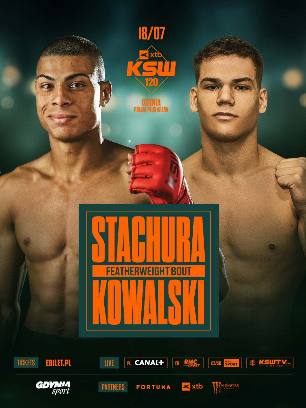 Młode talenty zmierzą się w walce otwarcia gali KSW 120 w Gdyni
