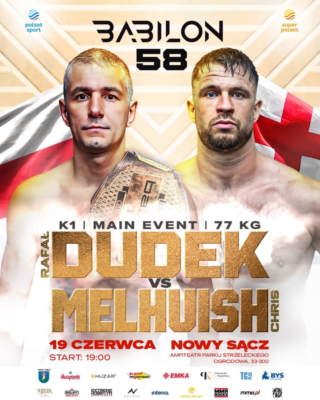 Babilon MMA 58: Dudek vs Melhuish | WYNIKI NA ŻYWO