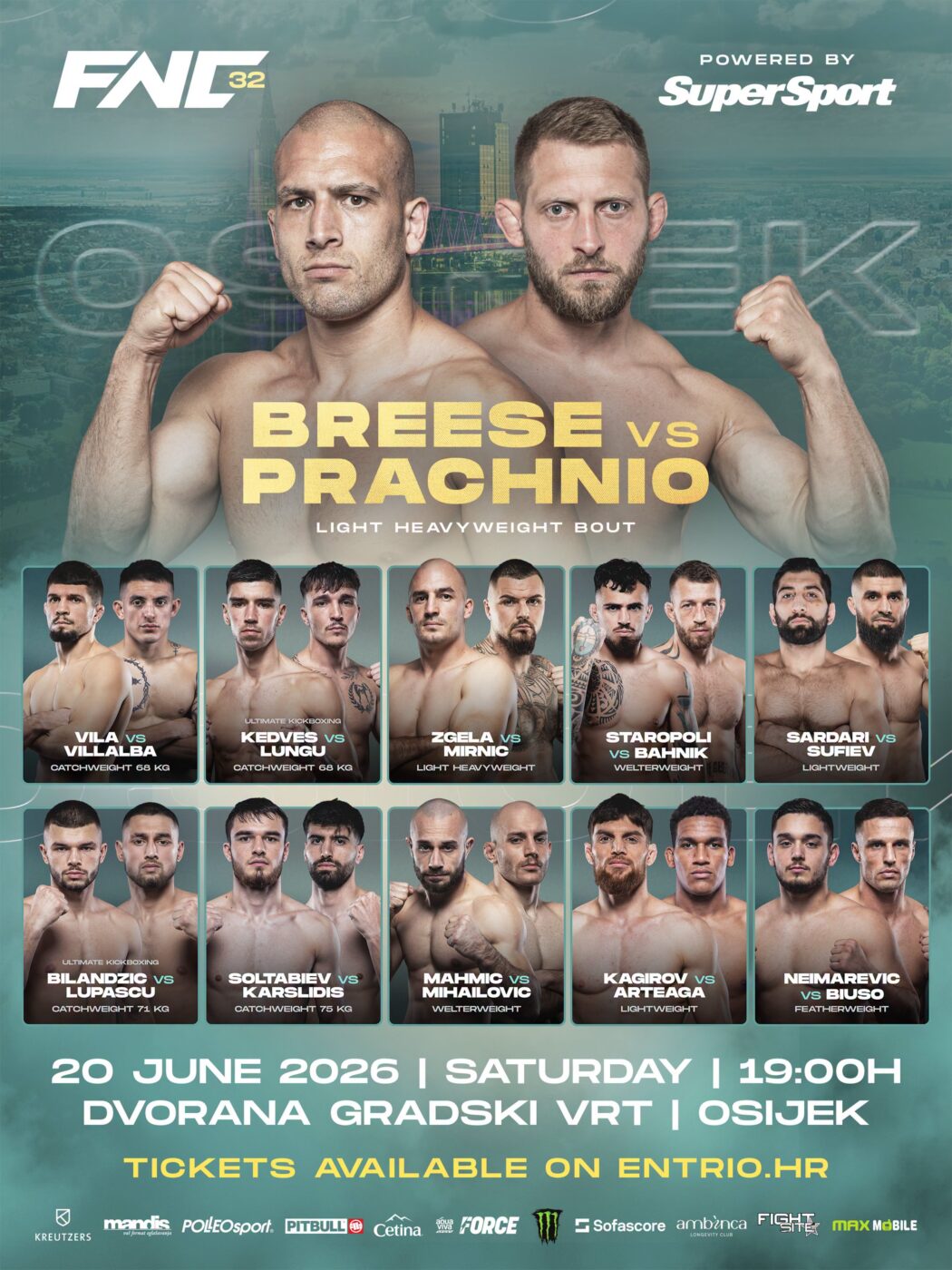 FNC 32: Prachnio vs Breese | WYNIKI NA ŻYWO