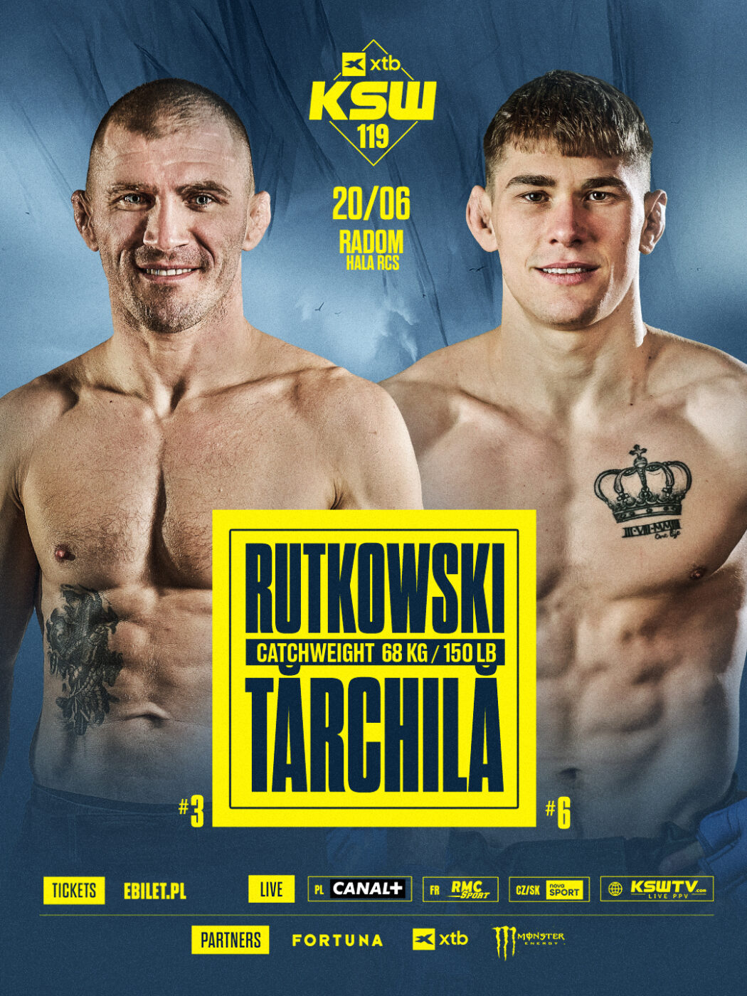 Daniel Rutkowski z nowym rywalem na galę KSW 119