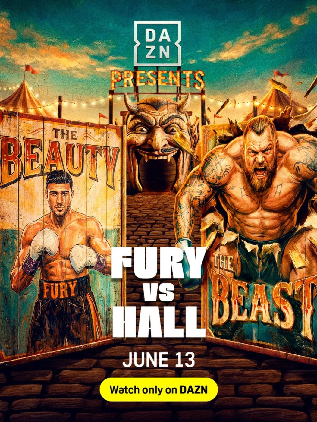 Tommy Fury vs Eddie Hall: Beauty vs The Beast | WYNIKI NA ŻYWO