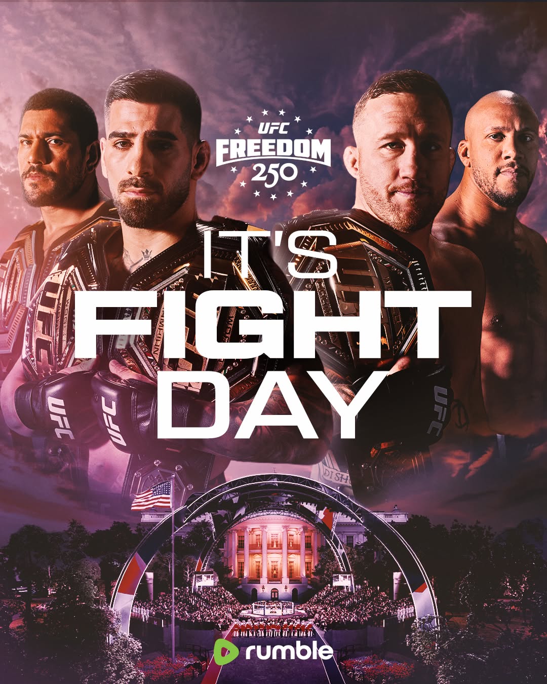 UFC Freedom 250: Topuria vs Gaethje | WYNIKI NA ŻYWO