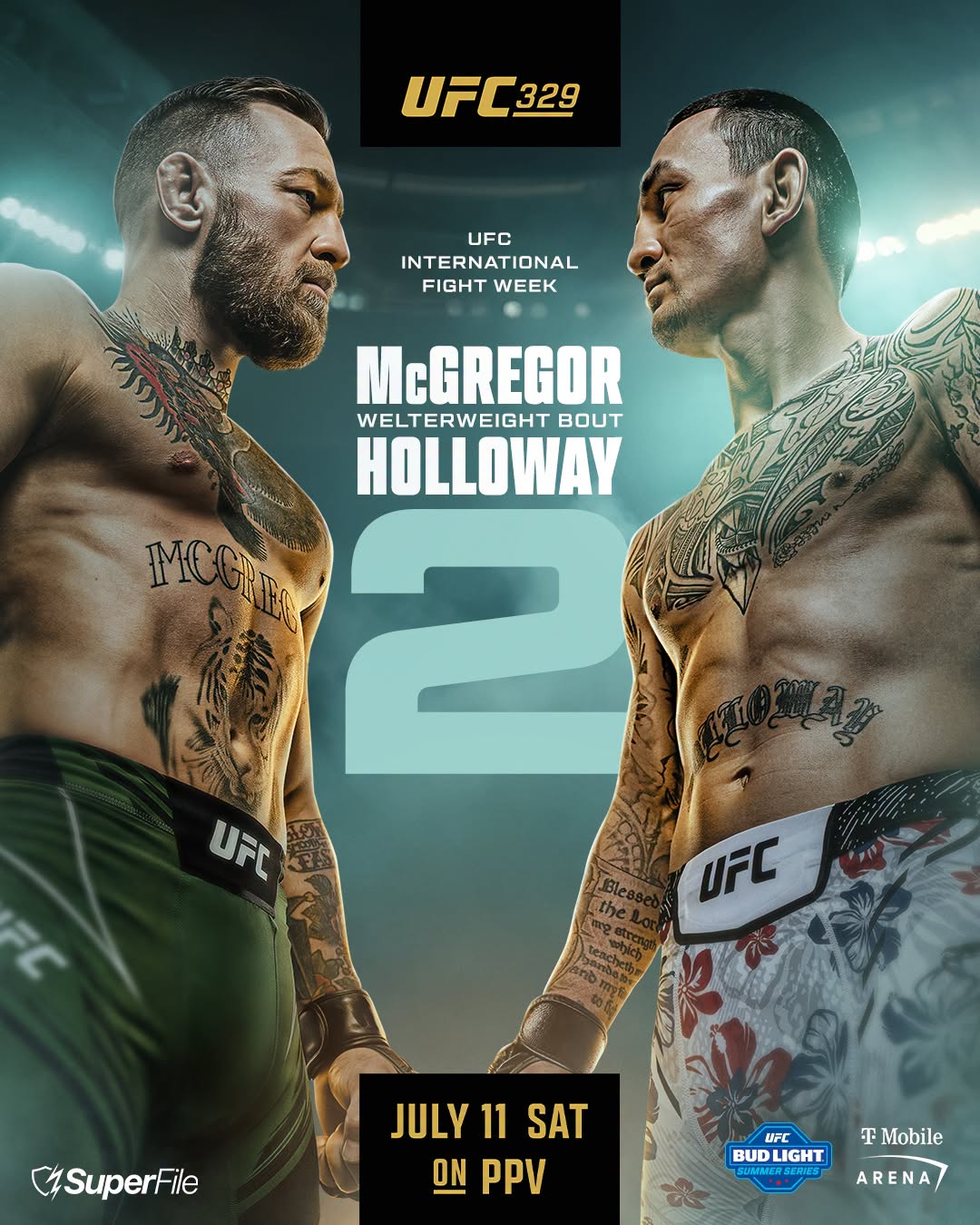 UFC 329: McGregor vs Holloway 2 | WYNIKI NA ŻYWO