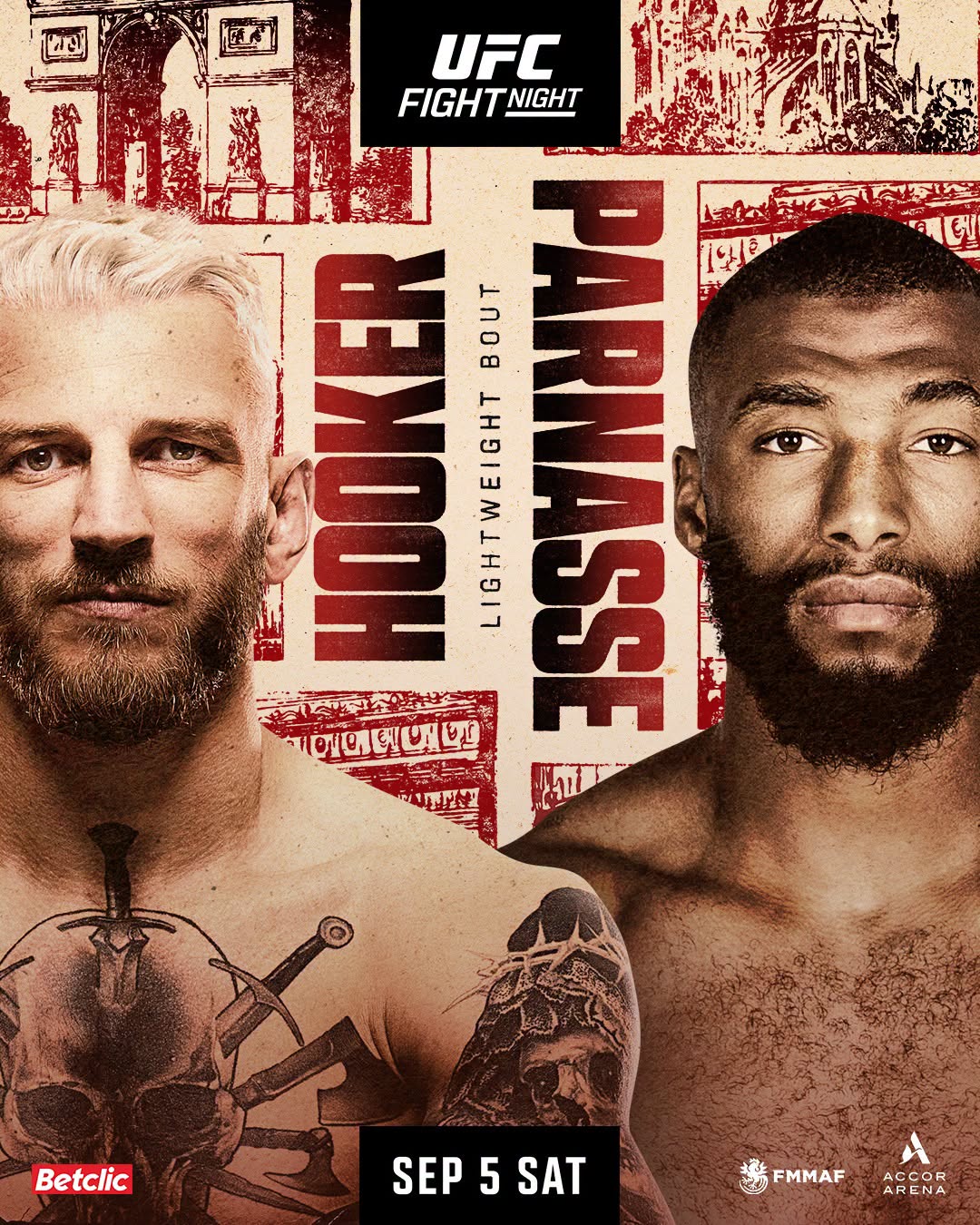 UFC Fight Night 287: Hooker vs Parnasse | WYNIKI NA ŻYWO