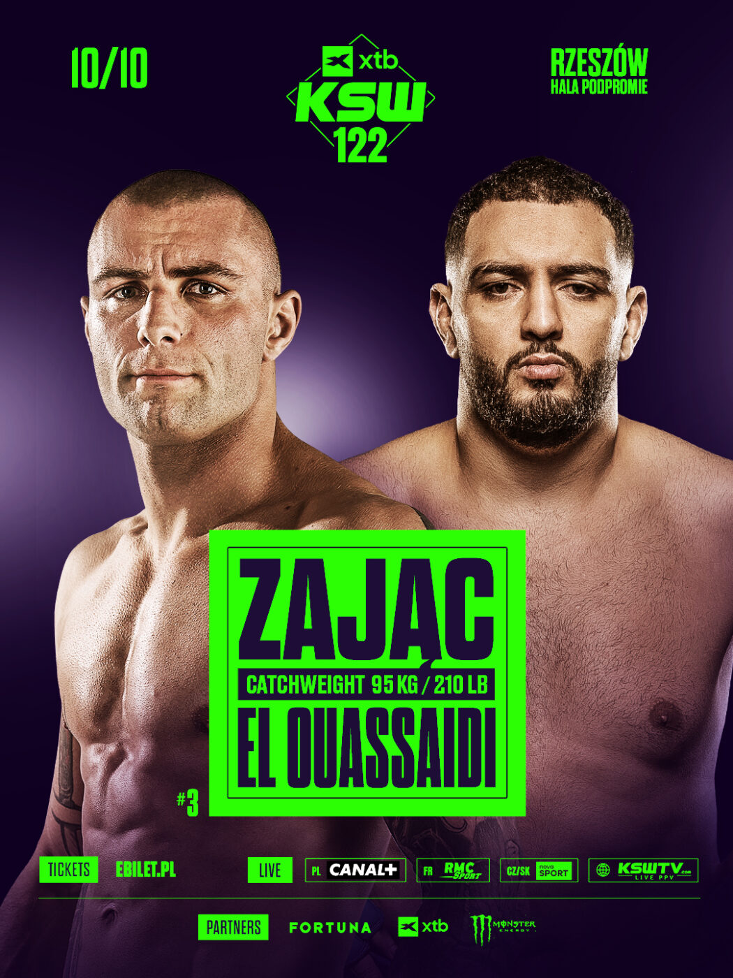 Sergiusz Zając z nowym rywalem na galę KSW 122