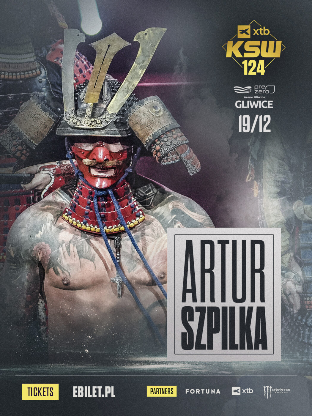 Artur Szpilka wróci do klatki na gali KSW 124 w Gliwicach